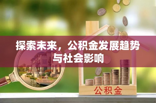 临海探索未来，公积金发展趋势与社会影响